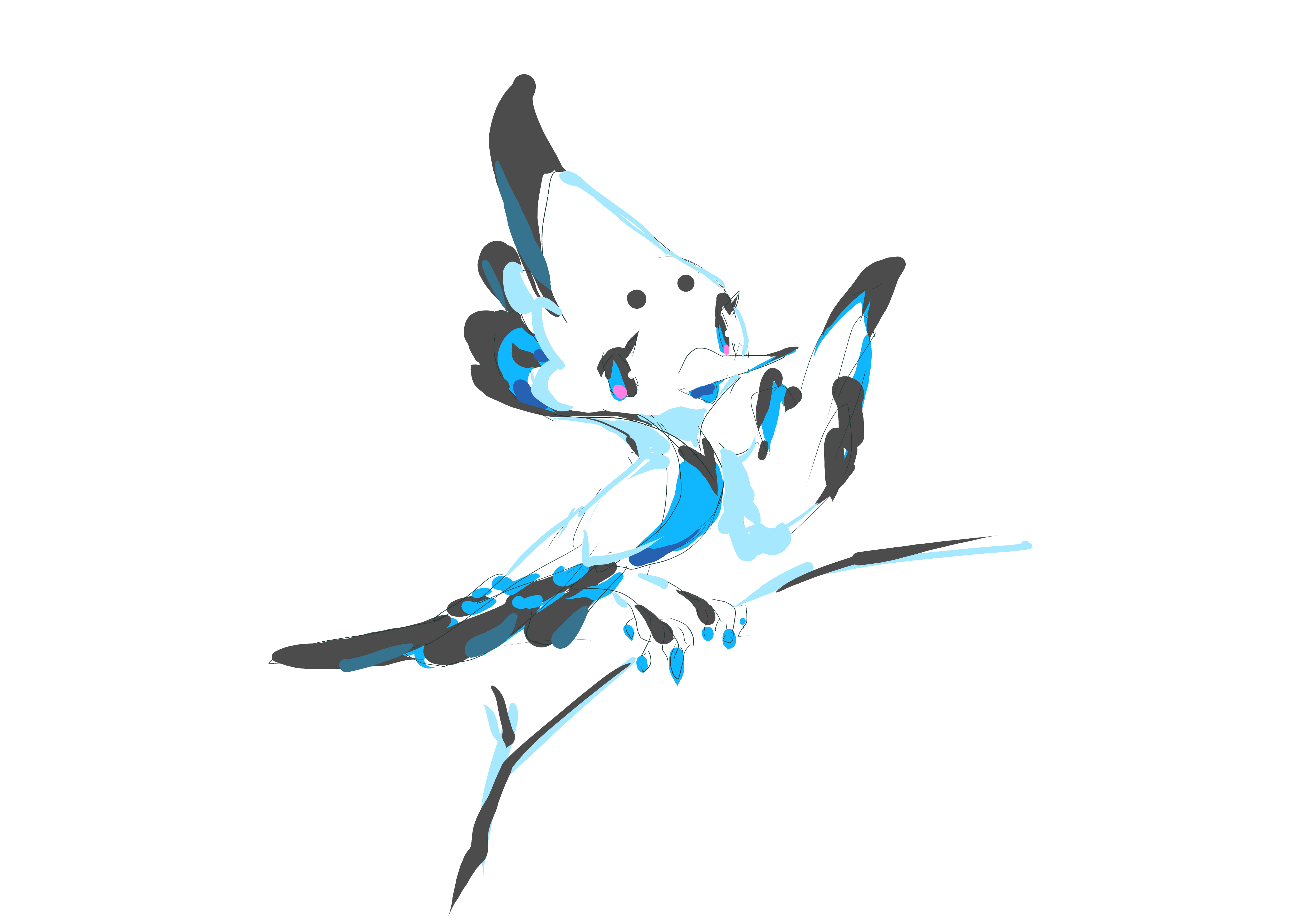 2021 version - Sketch of the new mascot